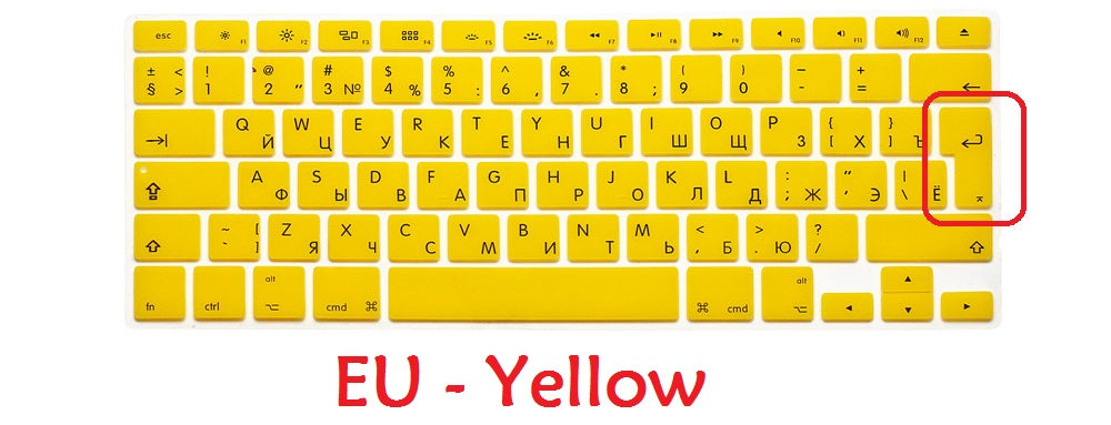 Premium Tastaturschutz-Skin für Macbook Air/Pro/M3/M2/M1: 16,14,13-inch | 2024/2023/2022/2020 Series Hochwertige Tastatur-Abdeckung