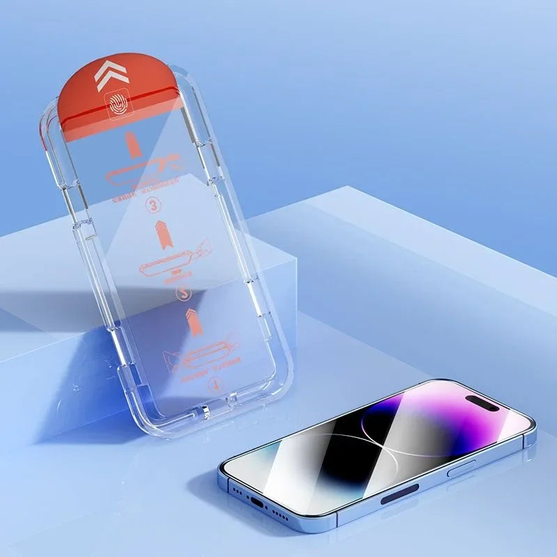 Premium Ultra-Klare Panzerglas Displayschutzfolie & Kamera Schutz für Apple iPhone – 9H Gehärtetes Glas, Blasenfrei,