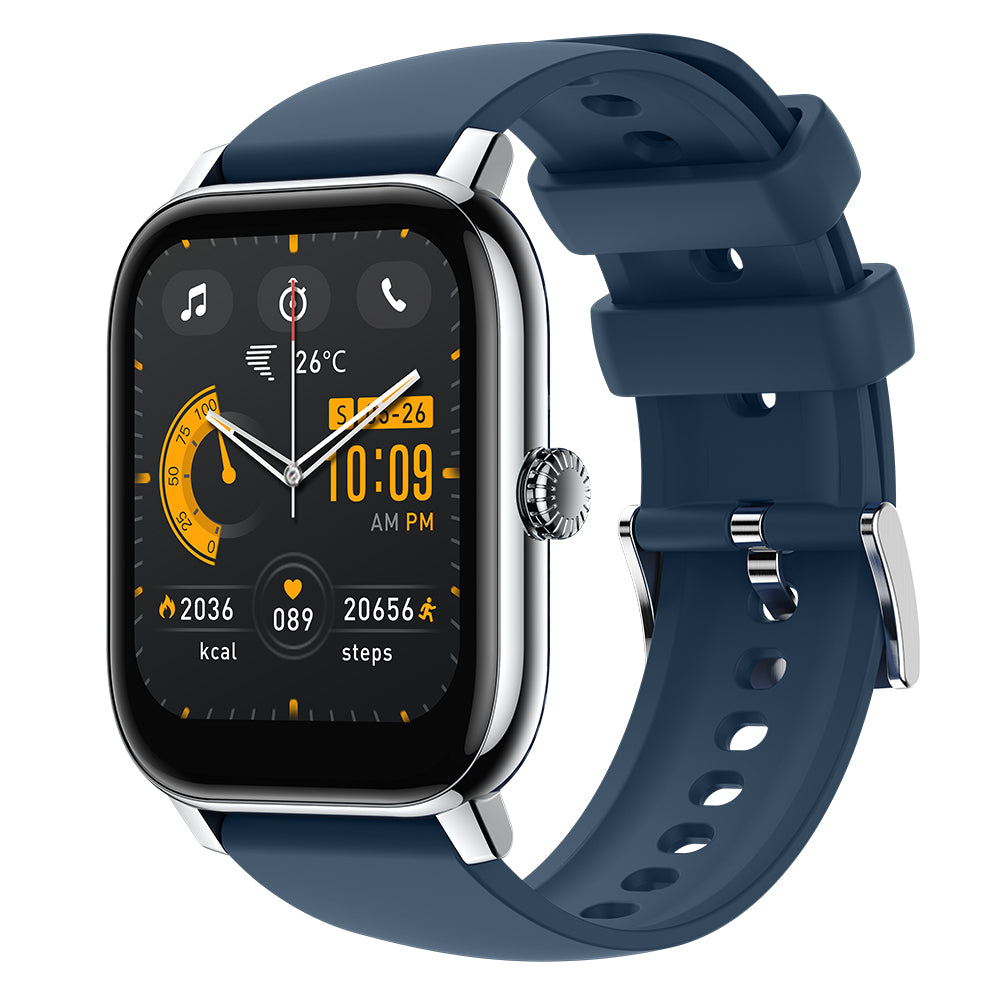 Premium Smartwatch Unisex – Fitnessuhr mit KI, Sprachanrufen, EKG, Blutzuckermessung, Gesundheitsüberwachung, IP68 wasserdicht, Schrittzähler, Puls- & Schlafmonitor, Benachrichtigungen & Sprachassistent – Für Damen & Herren