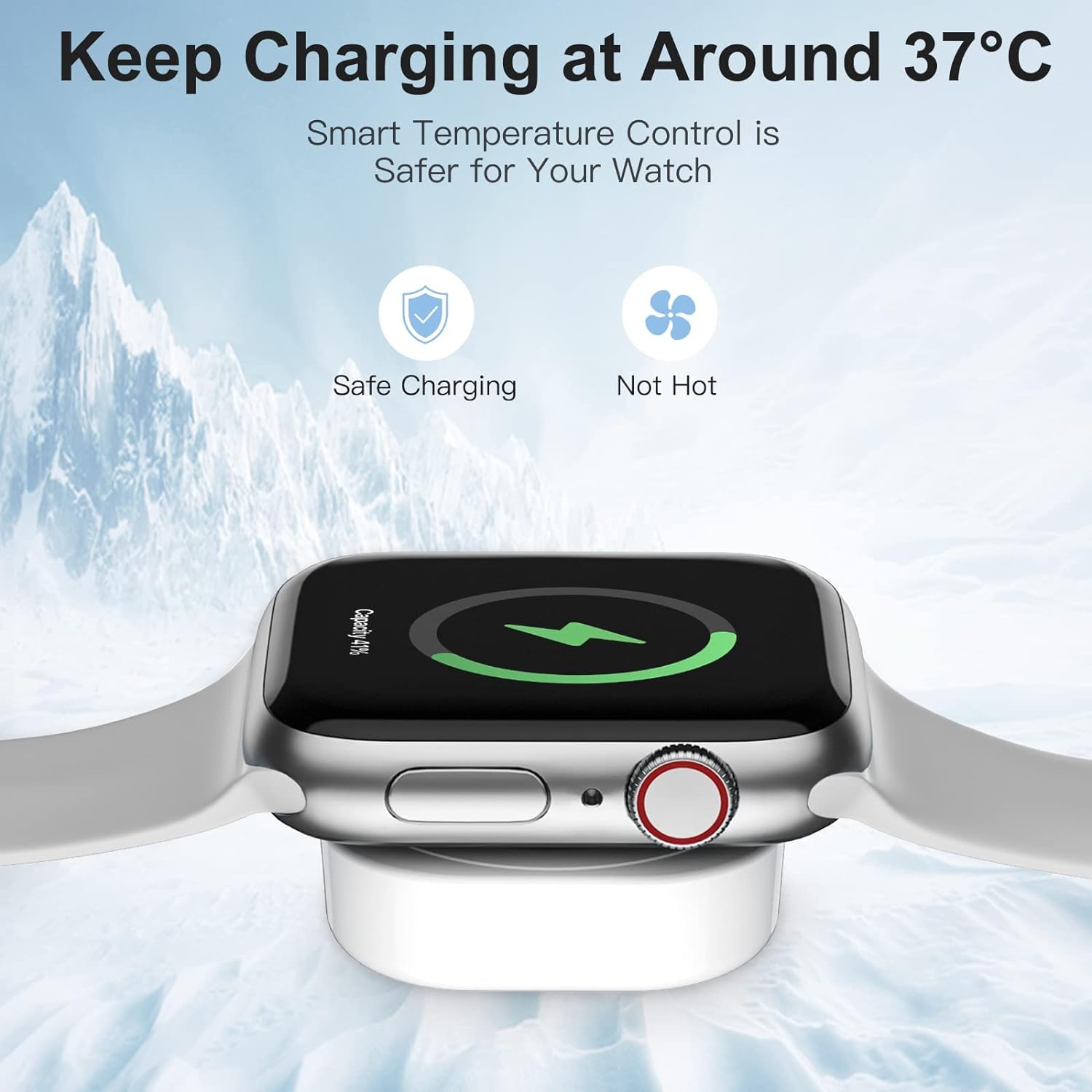 Hochwertiges Kabel für Apple iWatch Wireless Charger Watch 9 8 7 6 Laden | Prämie USB Lightning Ladekabel - Phone Heaven Zone