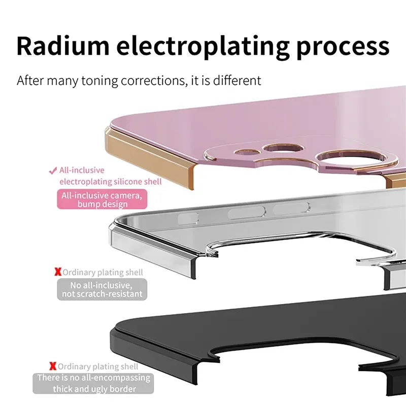 Luxus Silikon Magnetische Ringhalter und Ständer iPhone Hülle | MagSafe Case, Rundumschutz, Kameralinsenschutzabdeckung für Apple iPhone 17/17 Air, 16/16e, 15, 14, 13 Pro Max Plus Cover | Panzertasche, Stoßstangenabdeckung Handyhülle | Premium Schutzhülle