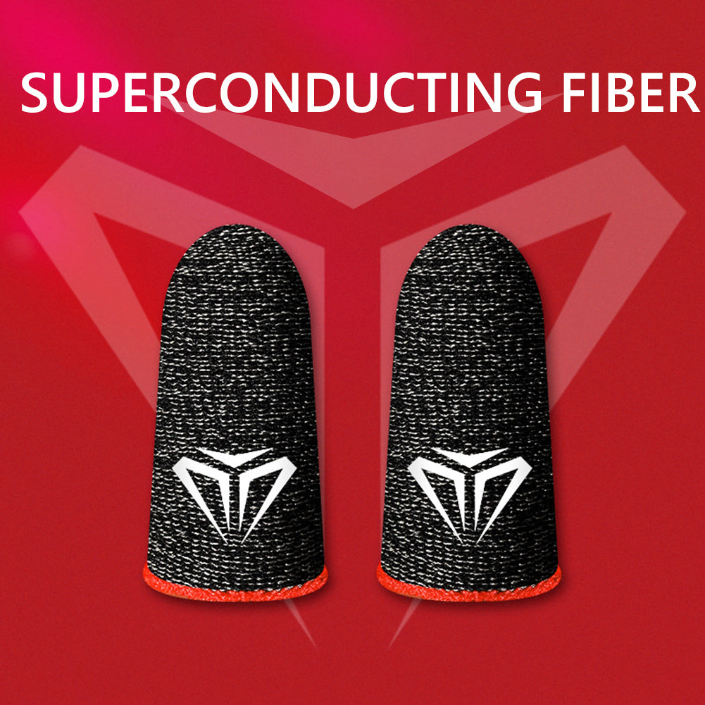 Premium 10 Stück Handy-Spiel Fingertip-Handschuhe für PUBG Gamer - Schweißfest, Rutschfest, Touchscreen Fingerhülsen