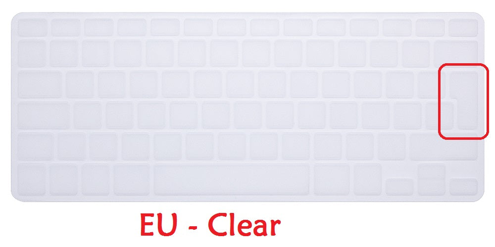 Premium Tastaturschutz-Skin für Macbook Air/Pro/M3/M2/M1: 16,14,13-inch | 2024/2023/2022/2020 Series Hochwertige Tastatur-Abdeckung