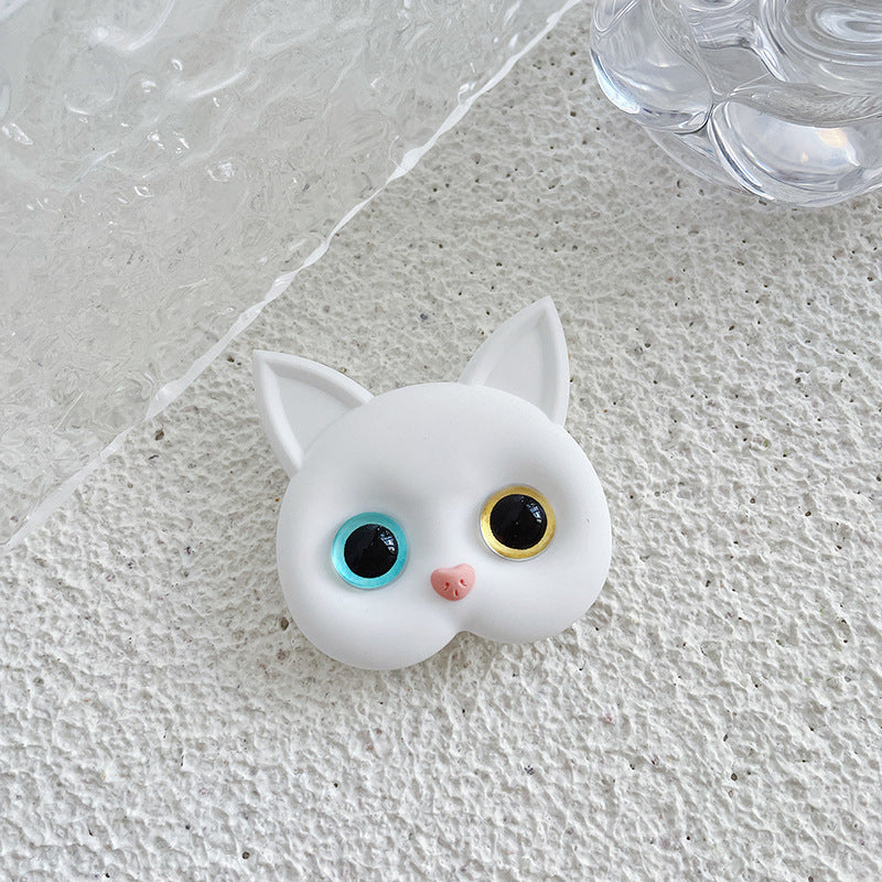 Luxury Air Sac Telefon Halter Griptok Kawaii 3D Katze Handy Finger Ring | Stand Grip Tok Handy Zubehör iPhone | Stylischer