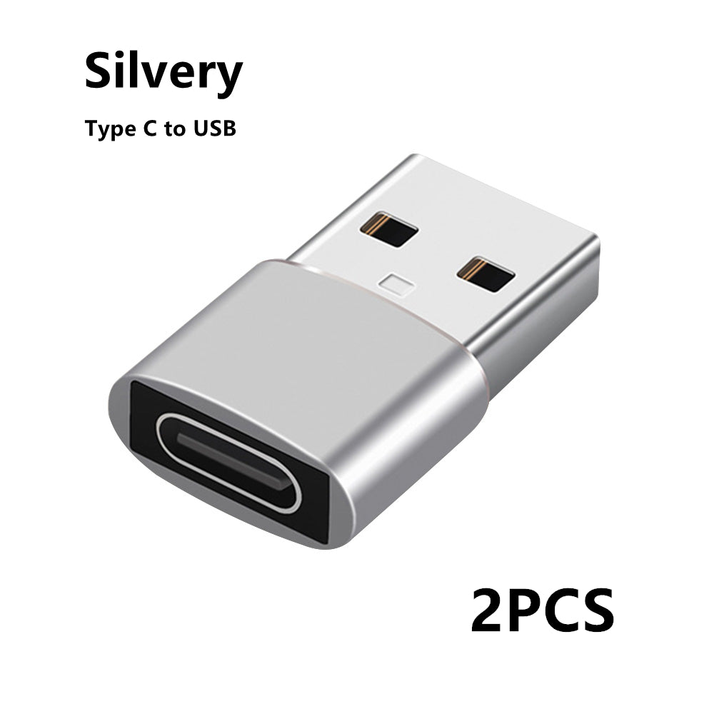 Premium 3D USB OTG Adapter | Typ C für Apple iPhone 15 Pro Max 14, Airpods, Typ C Kabel – Datenladekonverter - Phone Heaven Zone