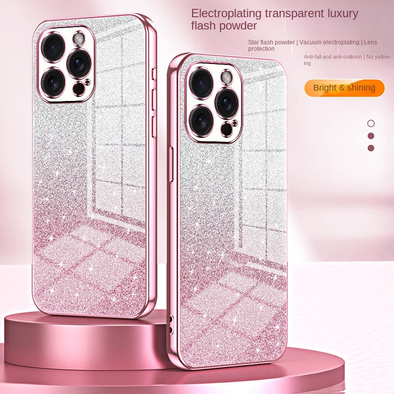 Premium Glitzernde Telefonhülle | MagSafe, Abdeckung, Apple iPhone 15/14/13/12/11 Pro Max XS/X/XR/SE Plus | Stoßfeste