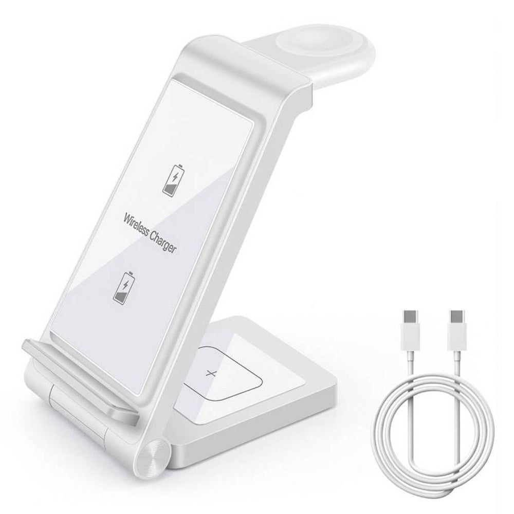 Wireless Fast Charging Station Samsung Galaxy S23| S22 S21 Note 20 und Galaxy Watch 2/1 Pro| 3in1 25W Ladegeräte