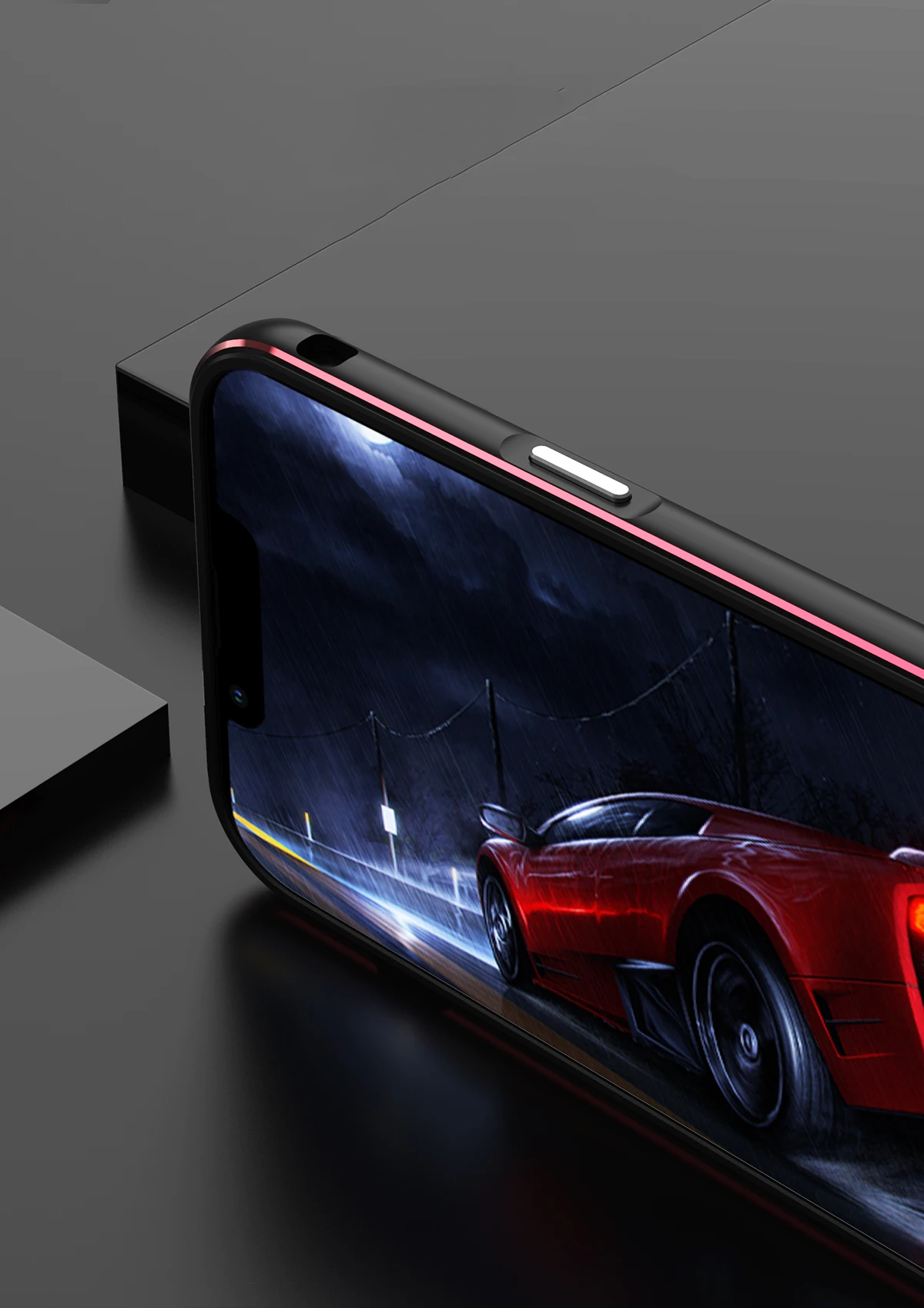 Aluminum Bumper & Metal Lens Frame Case Shockproof Cover for iPhone Models, Durable and Stylish Protection with Sleek Design