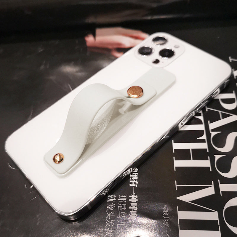 Premium Durchsichtige Candy-Farbe für Apple iPhone 17/17 Air, 16/16e, 15, 14, 13 Pro Max Plus Hülle | Handgelenksband Handyhalter Klare Soft-Silikon Apple iPhone Case