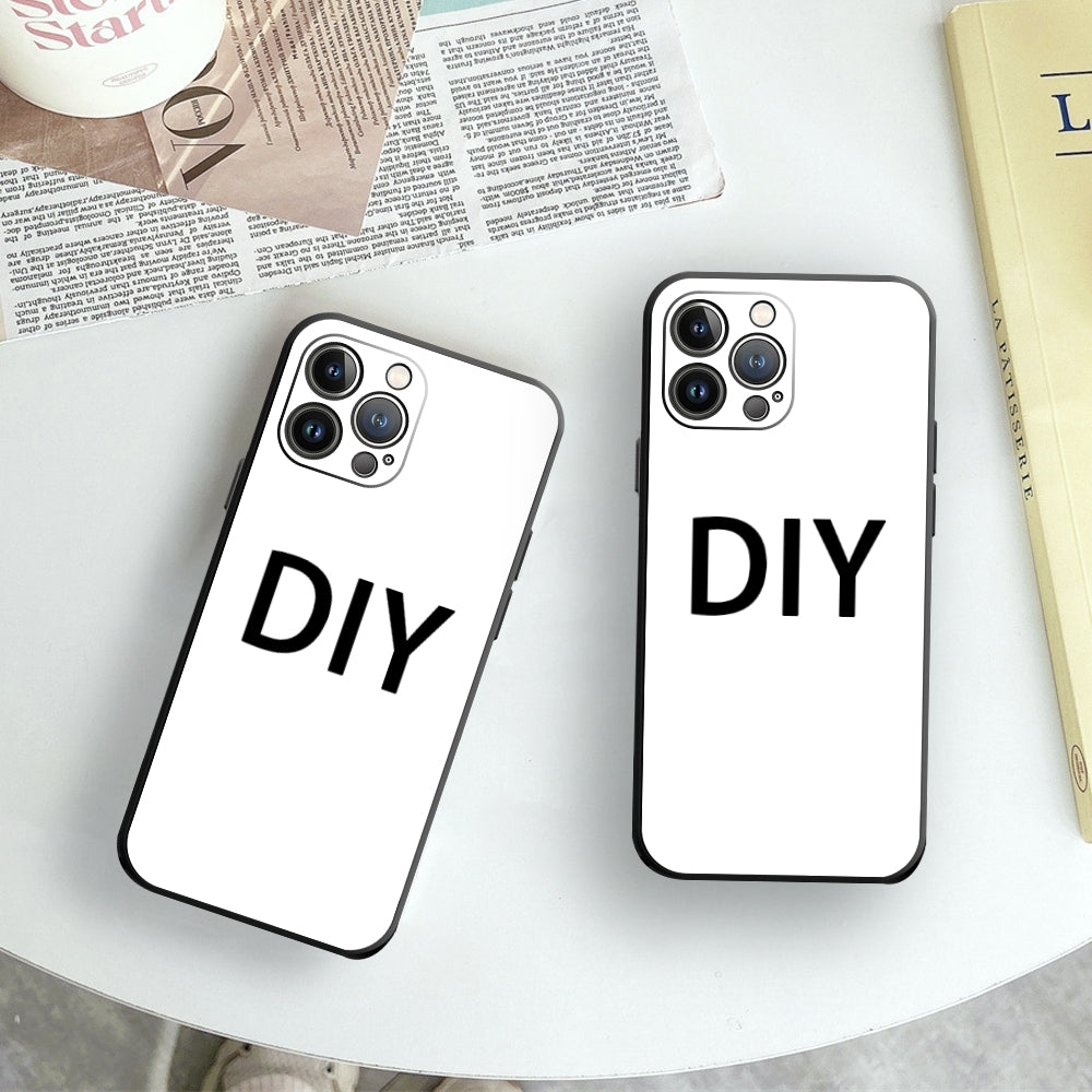 Personalisierte Luxus iPhone Hülle für Apple iPhone 17/17 Air, 16/16e, 15, 14, 13 Pro Max Plus Cover | Individueller Name, Initialen, Symbole & Zahlen | MagSafe Kompatibel | Kameraschutz | Gehärtetes Glas | Premium Schutzhülle