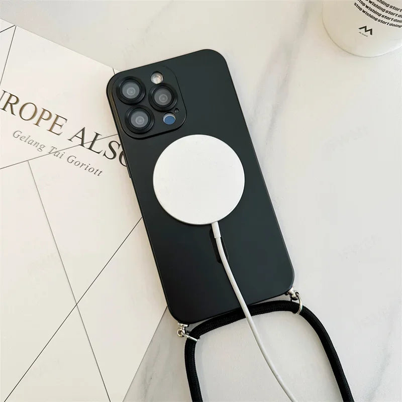 Flüssigsilikon Weiches TPU Kamera Schutzhülle MagSafe für Apple iPhone 17/17 Air, 16/16e, 15, 14, 13 Pro Max Plus | Kabelloses Laden, Linsen- & Vollständiger 360° Schutz, Kratzfest, Wasserabweisend