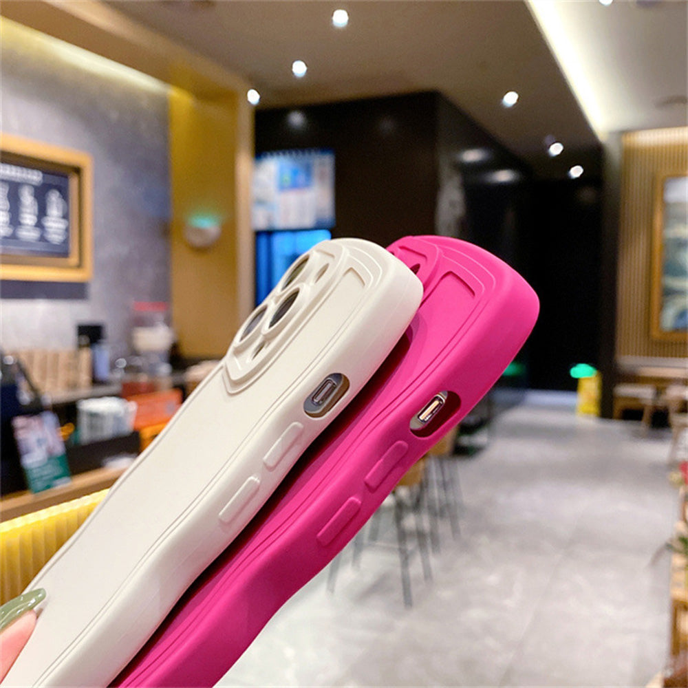 Hochwertige stilvolle einfarbige iPhone-Hülle | MagSafe Case mit Kameralinsenschutzabdeckung für Apple iPhone 17/17 Air, 16/16e, 15, 14, 13, 12 Pro Max Plus Mini Cover | Panzertasche, Stoßstangenabdeckung Handyhülle | Premium-Silikon-Schutzhülle