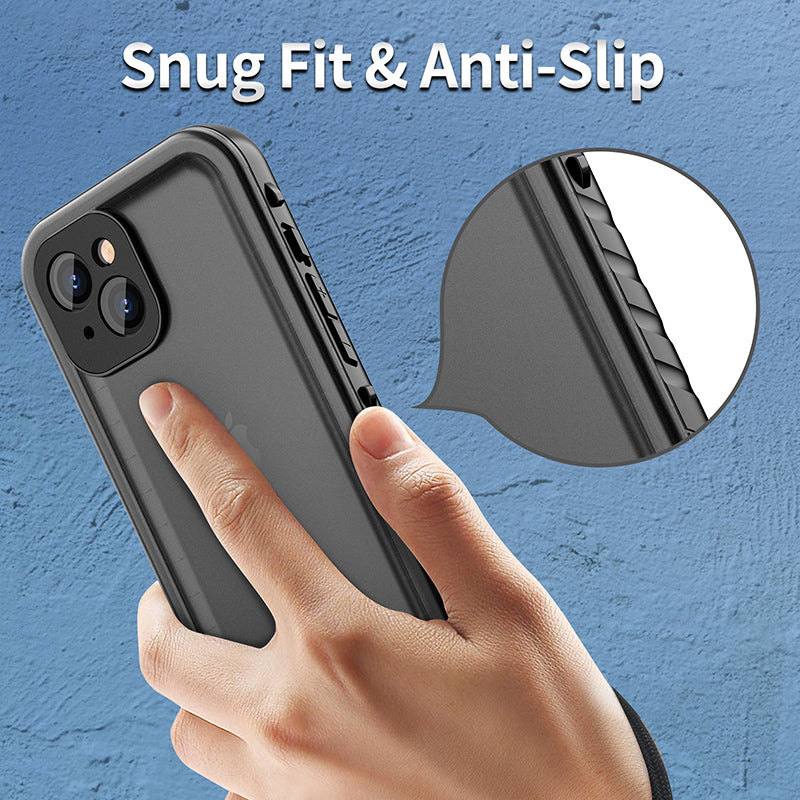 Premium Wasserdichte iPhone Hülle mit 360 Grad Komplettschutz: Bildschirmschutz, Stoßfest, Wasserfest, Kratzfest | MagSafe Case, Rundumschutz, Kameralinsenschutz für Apple iPhone 17/17 Air, 16/16e, 15, 14, 13 Pro Max Plus Cover | Panzertasche Handyhülle