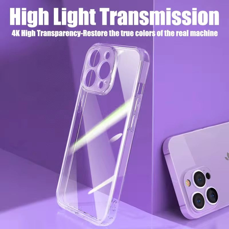 Ultra-Dünne & Schützende für Apple iPhone 17/17 Air, 16/16e, 15, 14, 13 Pro Max Plus Hülle | Premium Stoßfeste Silikonhülle mit Kristallklarer Ästhetischer Anziehungskraft