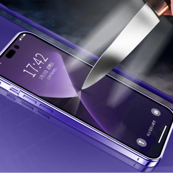 Luxus Ultra-Dünne iPhone Hülle mit 360° Vollschutz aus Metall und Glas | MagSafe-kompatibel, Magnetische Adsorption | Stoßfest mit Kameraschutz, Panzer-Schutzhülle | Stilvolle Handyhülle Apple iPhone 17/17 Air, 16/16e, 15, 14, 13 Pro Max Plus Mini Cover