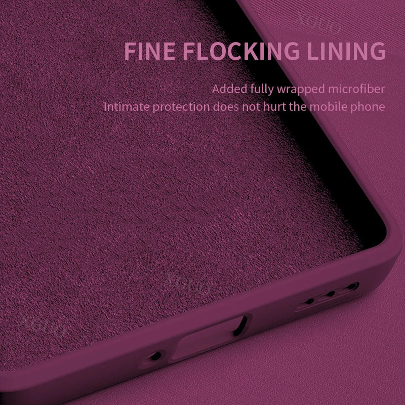 Quadratische Flüssigsilikonhülle für Apple iPhone 17/17 Air, 16/16e, 15, 14, 13 Pro Max Plus | Premium Stoßfest, Magnetisch, Magsafe & Kameraschutz