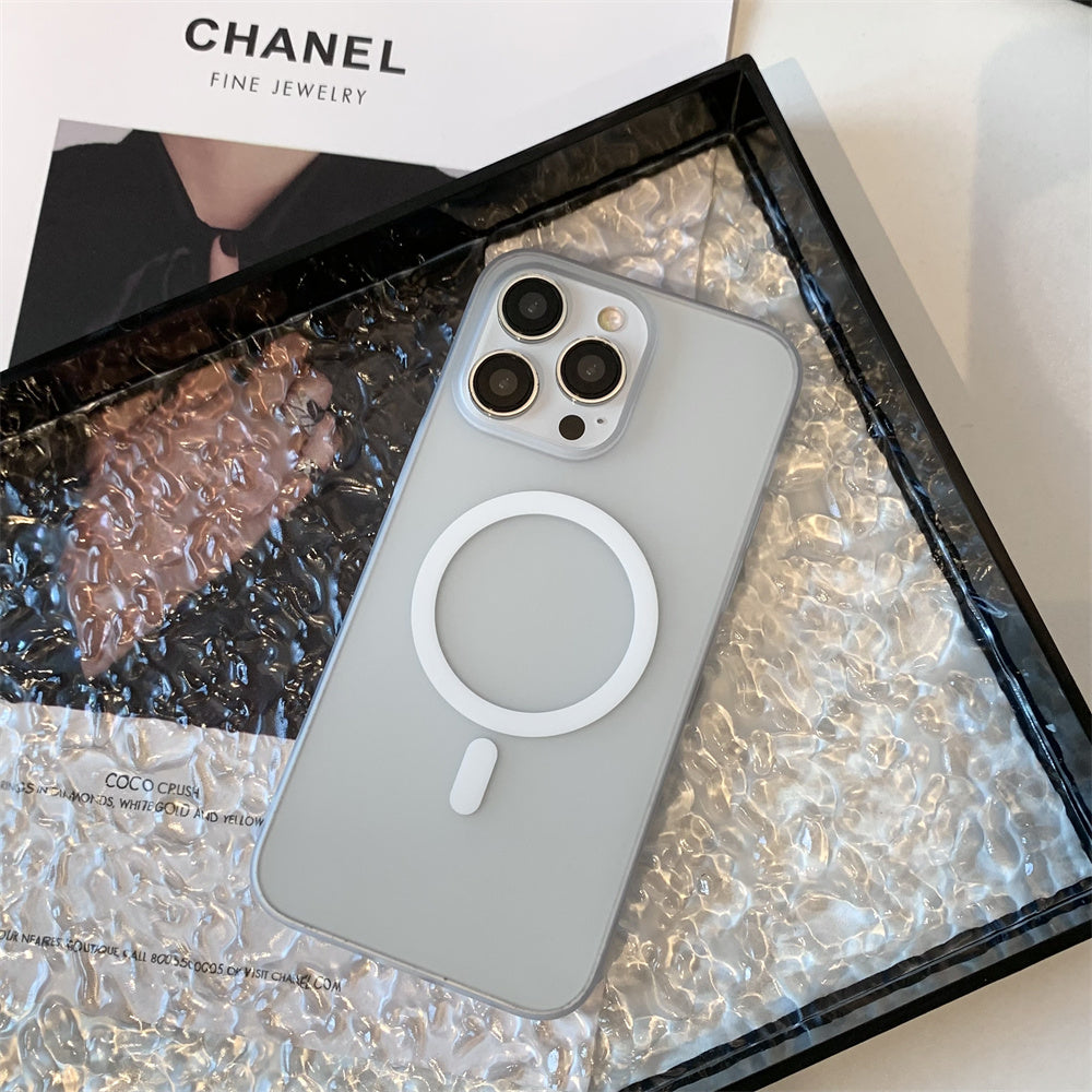 Transparente Magnetische Magsafe für Apple iPhone 17/17 Air, 16/16e, 15, 14, 13 Pro Max Plus Hülle | Durchsichtige Klare Case, Kabelloses Laden, Staubdicht, Wasserabweisend & Verbesserter Kameraschutz