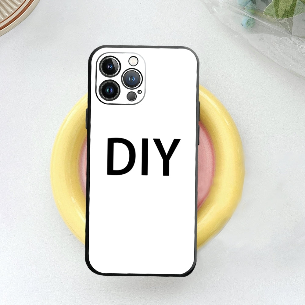 Personalisierte Luxus iPhone Hülle für Apple iPhone 17/17 Air, 16/16e, 15, 14, 13 Pro Max Plus Cover | Individueller Name, Initialen, Symbole & Zahlen | MagSafe Kompatibel | Kameraschutz | Gehärtetes Glas | Premium Schutzhülle