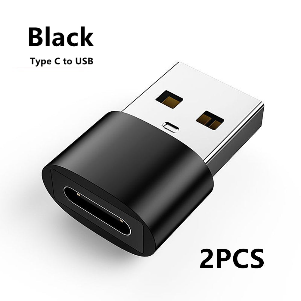 Premium 3D USB OTG Adapter | Typ C für Apple iPhone 15 Pro Max 14, Airpods, Typ C Kabel – Datenladekonverter - Phone Heaven Zone