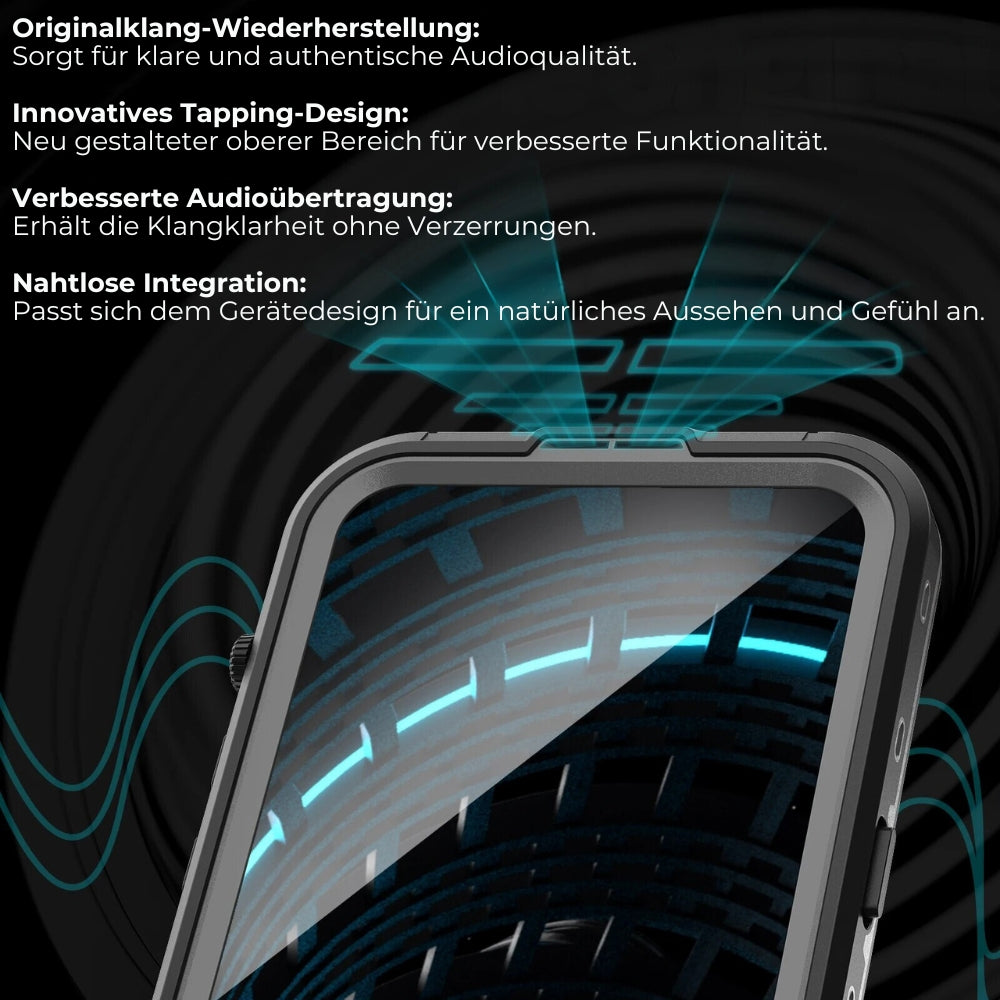 Premium IP68 Wasserdichte Magnet-Hülle mit MagSafe für Apple iPhone 16/16e, 15, 14, 13, 12 Pro Max, Pro, Plus & Mini: 360° Vollschutz Case, Militärpanzer-Design | Staubdicht, Stoßfest Cover mit Kameraschutz | Ideal für Tauchen und Schwimmen