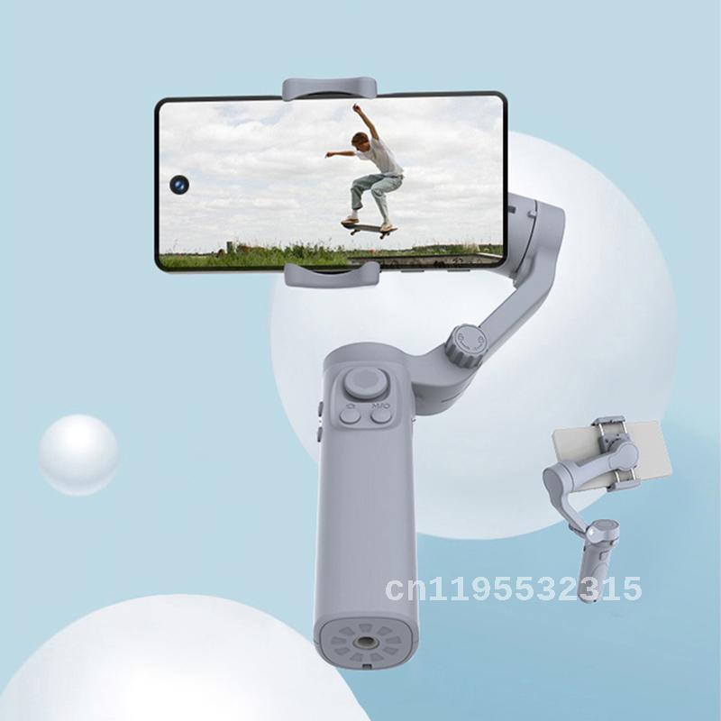 3-Achsen Faltbarer Handheld-Gimbal-Stabilisator Smartphones: Hochwertige Anti-Wackel Videoaufnahme | iPhone &