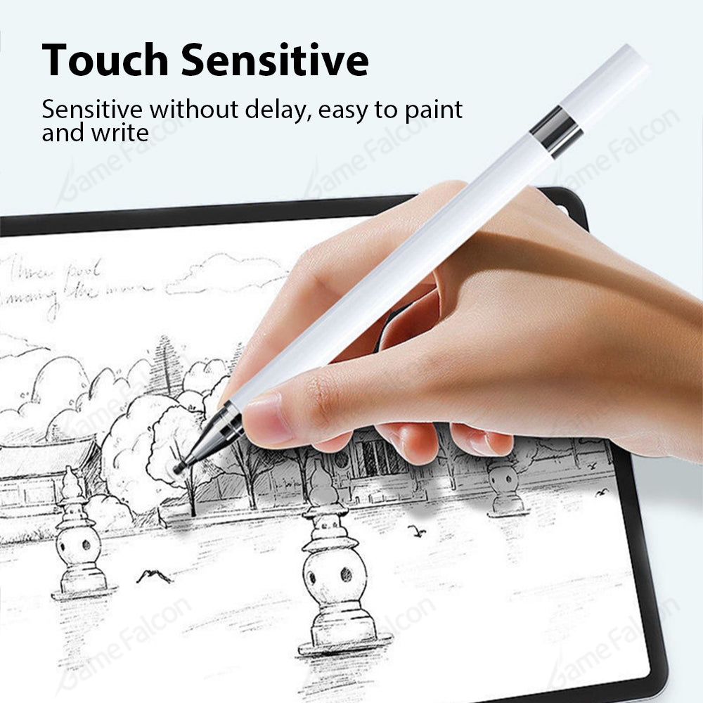 Premium Universal 2-in-1 Stift für iPad/Pro/Air/Mini: 10/9/8/7/6/5/4/3 Series: iOS & Android: Kapazitiver Touch-Pen für