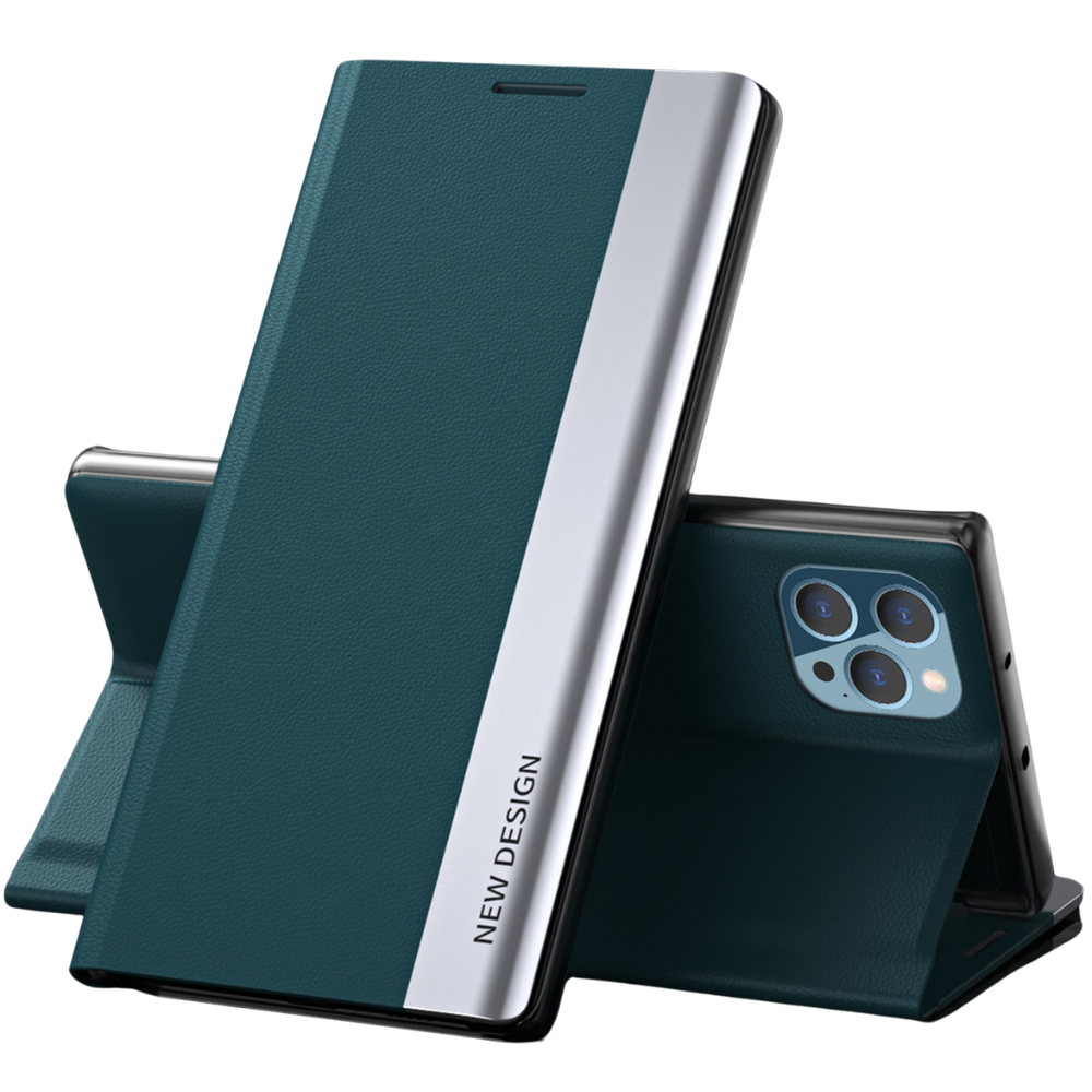 Premium Flip Hülle, MagSafe, Abdeckung, | Apple iPhone 14 13 11 15 Pro Max 12 Mini XS XR X SE 2020 6 6S 7 8 Plus - Stand Buch Cover Telefonhülle Magnetverschluss - Phone Heaven Zone