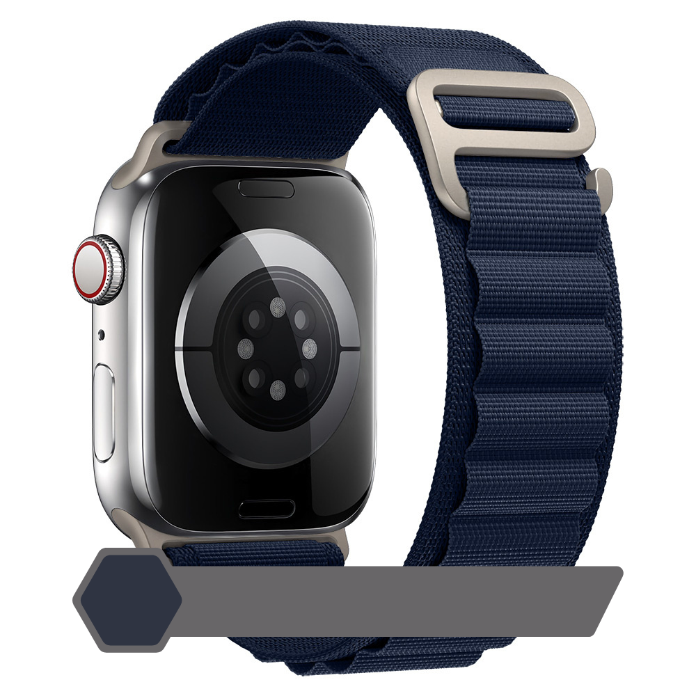 Armband für Apple Watch Serie 10/9/8/7/6/5/4/3/2/1 & Ultra 2/1, SE: 2024, 2023, 2022, 2021, 2020, 2019, | Alpin Loop Premium