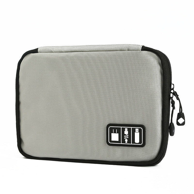 Premium Aufbewahrungstasche für MacBook & Laptop-Zubehör – Passend für 13", 14", 16" Geräte – Reise-Organizer für externe Festplatte, U-Disk, SSD, Ladegerät, Kopfhörer, Kabel & mehr | Kompakt & Wasserabweisend