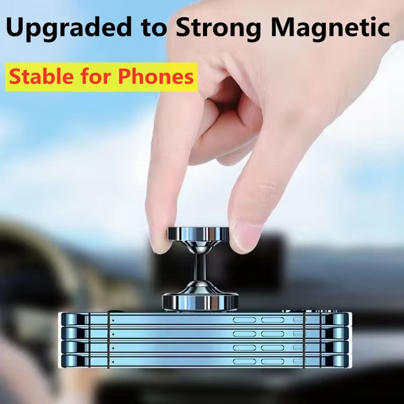 Luxus Auto-Handyhalter mit Magnet: GPS Handyhalterung für Apple iPhone 15/14/13/12 Pro Max/Plus/Mini, Xiaomi Samsung, OnePlu