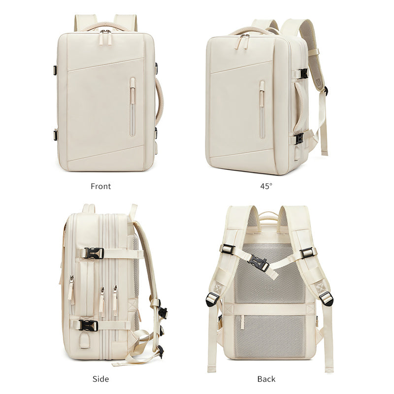 Premium Laptop-Rucksack Unisex Herren & Damen – Limited Edition Business Rucksack wasserdicht mit USB-Anschluss, erweiterbar, großer Stauraum, für MacBook & Laptop 13–17 Zoll – Arbeit, Uni, Reisen, Alltag