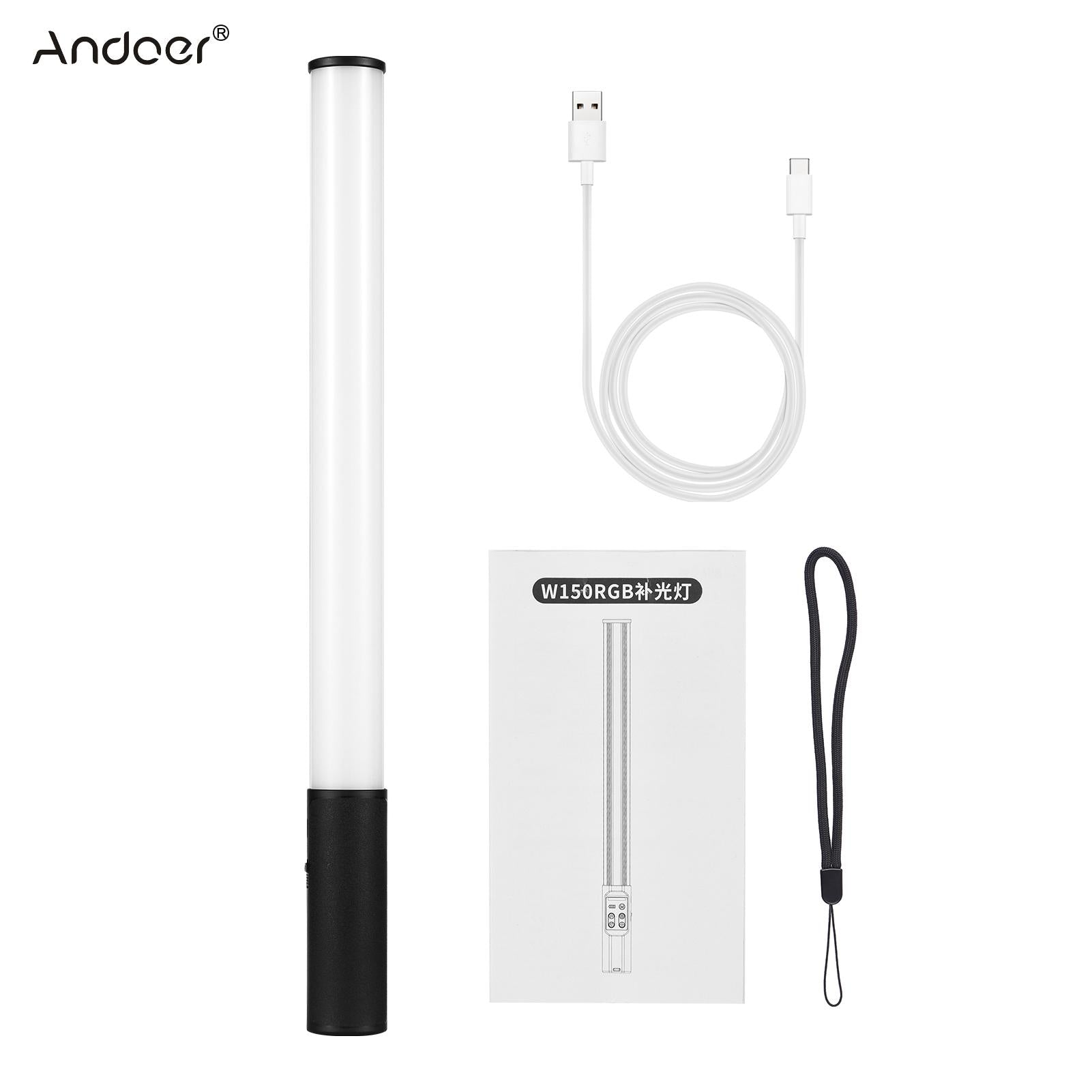 Premium VL119 Handheld RGB LED Lichtstab, 19,68 Zoll, Buntes Stick-Licht, CRI 95+, 2500K-9000K, Für Foto- & Videografie,