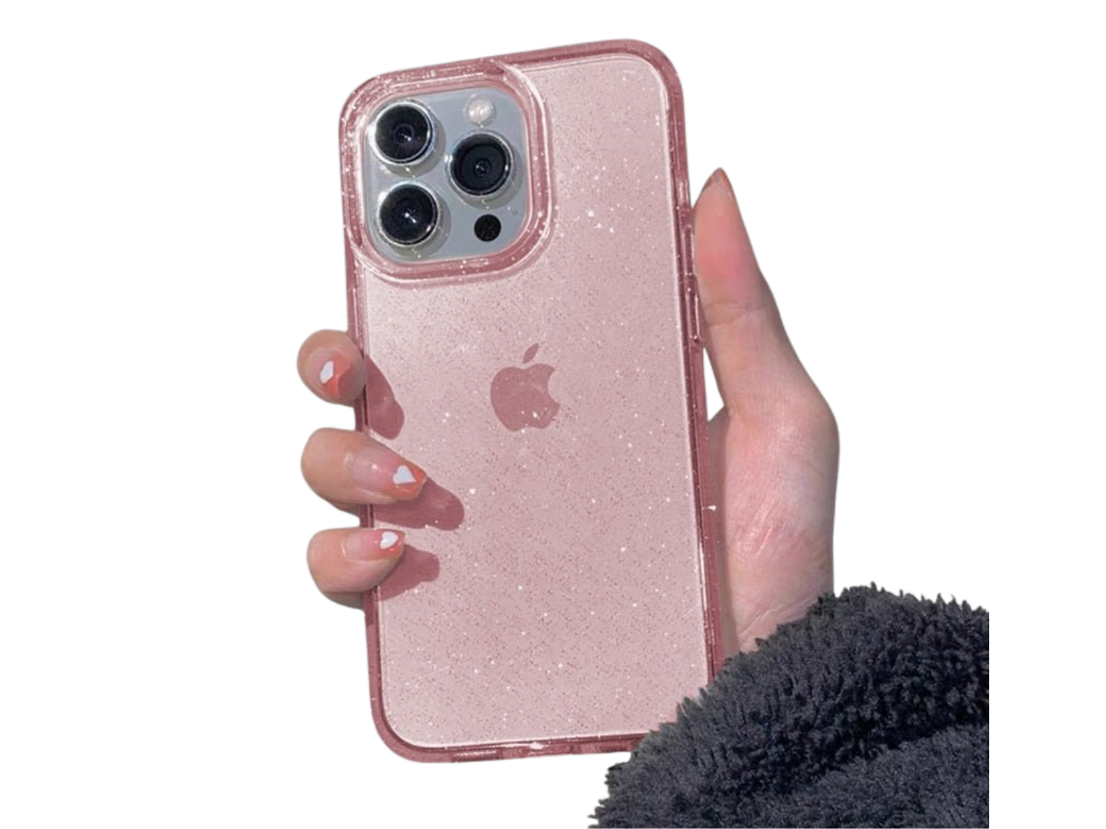 Luxus Bling Glitzer Transparente Stoßfeste Hülle für Apple iPhone 16/15/14/13/12 Pro Max Plus Mini | Stilvoll & Schützend