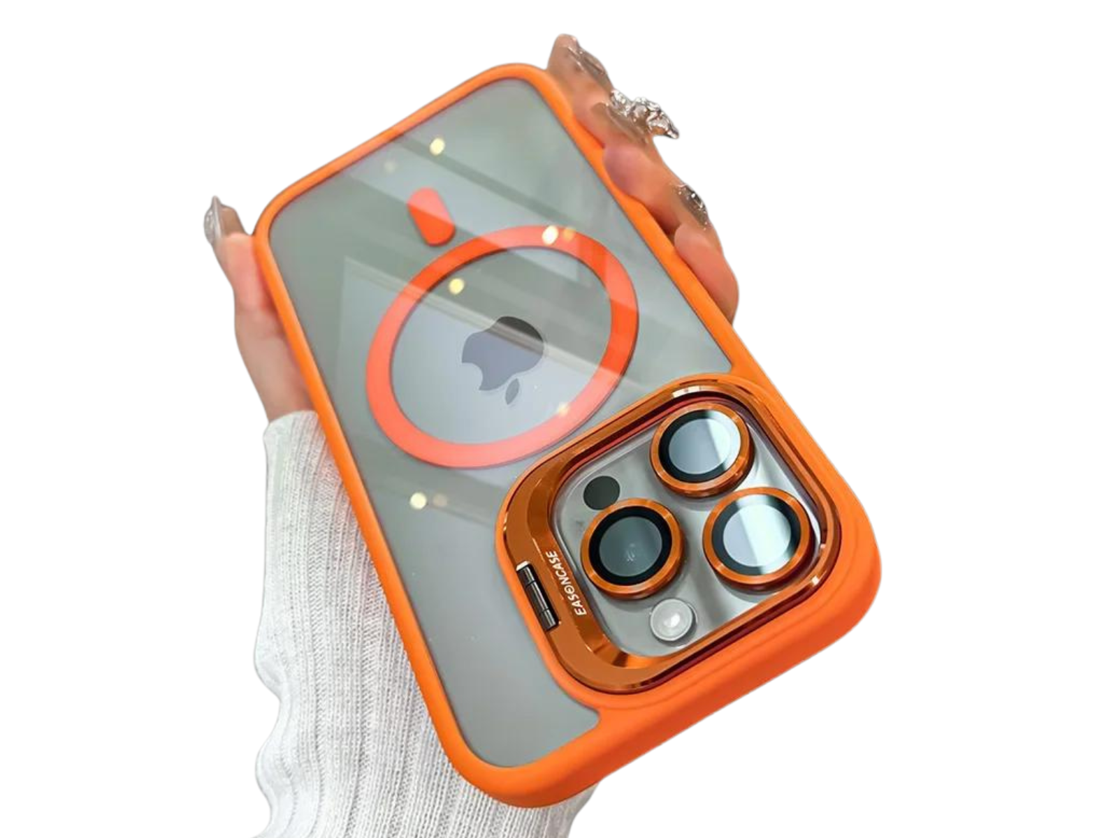 Premium iPhone Hülle Klar HD | Magnetische MagSafe & Kabelloses Laden | Stoßfeste Transparente Hybrid Rüstung mit Kameraobjektiv-Schutz für Apple iPhone 16/16e, 15, 14, 13, 12 Pro Max, Pro, Plus & Mini