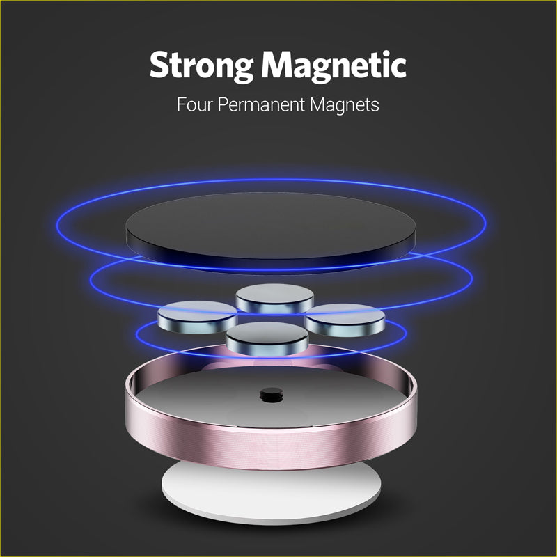 Professioneller Magnetischer Universal-Autotelefonhalter, Premium Armaturenbrett & Wandmagnet, Kompatibel mit