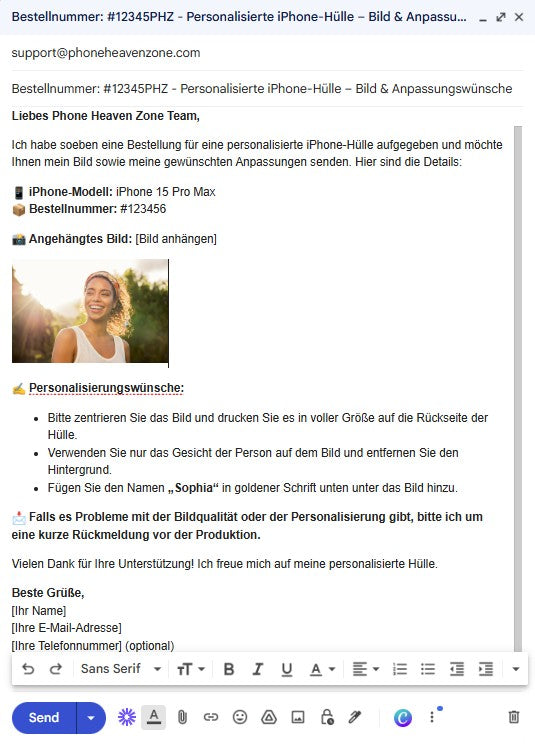Personalisierte Luxus iPhone Hülle für Apple iPhone 16/16e, 15, 14, 13, 12 Pro Max, Pro, Plus & Mini | Individuelles Foto-Design | MagSafe kompatibel Case | Kameraschutz | Gehärtetes Glas | Premium Schutzhülle