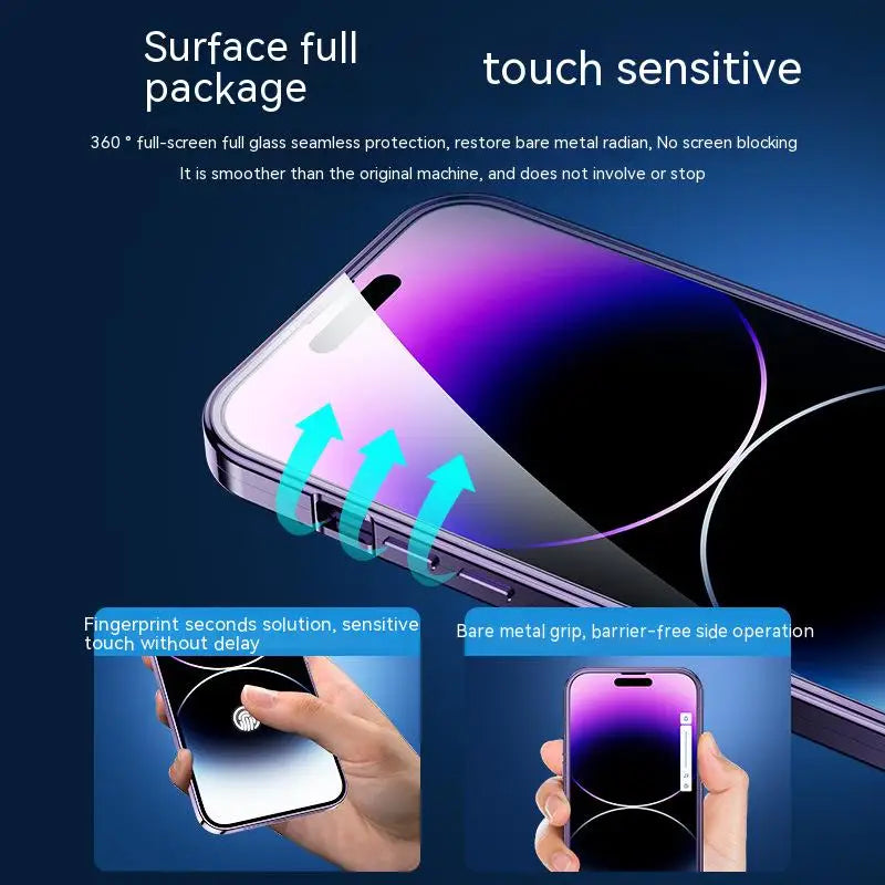 Luxus Ultra-Dünne iPhone Hülle: Metalllegierung und Glas, Sichtschutz, Doppelseitiger 360° Vollschutz | MagSafe-kompatibel Magnetischer Adsorption, Stoßfest, Kameraschutz Case, Schutzhülle Apple iPhone 16/16e, 15, 14, 13, 12 Pro Max, Pro, Plus, Mini Cover