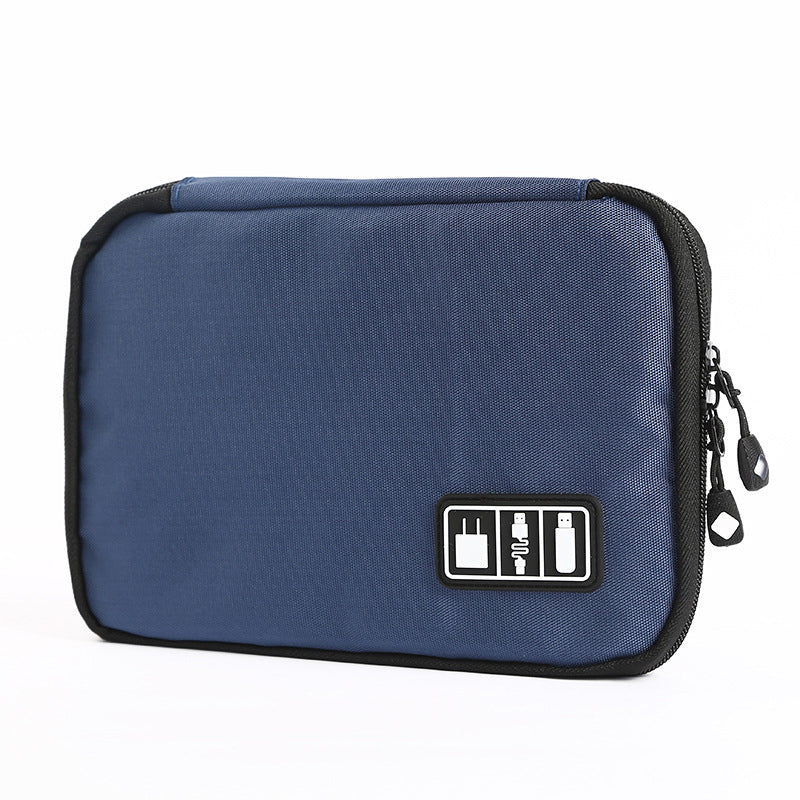 Premium Aufbewahrungstasche für MacBook & Laptop-Zubehör – Passend für 13", 14", 16" Geräte – Reise-Organizer für externe Festplatte, U-Disk, SSD, Ladegerät, Kopfhörer, Kabel & mehr | Kompakt & Wasserabweisend