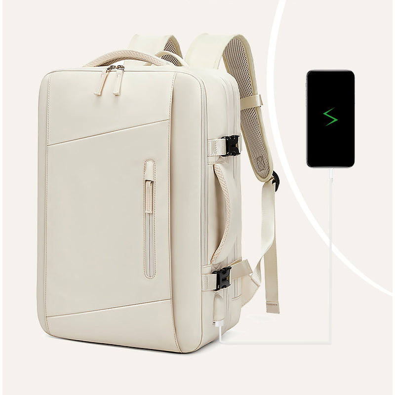 Premium Laptop-Rucksack Unisex Herren & Damen – Limited Edition Business Rucksack wasserdicht mit USB-Anschluss, erweiterbar, großer Stauraum, für MacBook & Laptop 13–17 Zoll – Arbeit, Uni, Reisen, Alltag