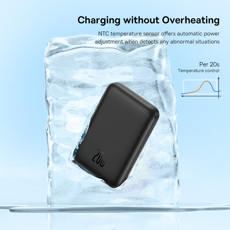 Premium Mini Magsafe Power Bank 20000mAh – Magnetisches Drahtloses Schnellladen für Smartphones, Apple iPhone, Samsung, iOS & Android