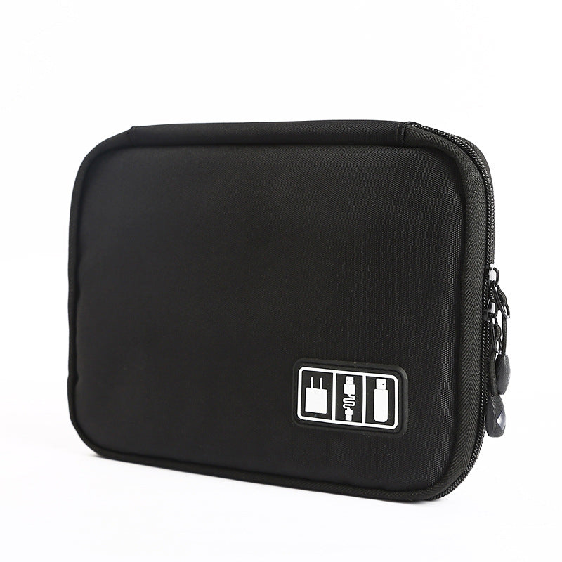 Premium Aufbewahrungstasche für MacBook & Laptop-Zubehör – Passend für 13", 14", 16" Geräte – Reise-Organizer für externe Festplatte, U-Disk, SSD, Ladegerät, Kopfhörer, Kabel & mehr | Kompakt & Wasserabweisend