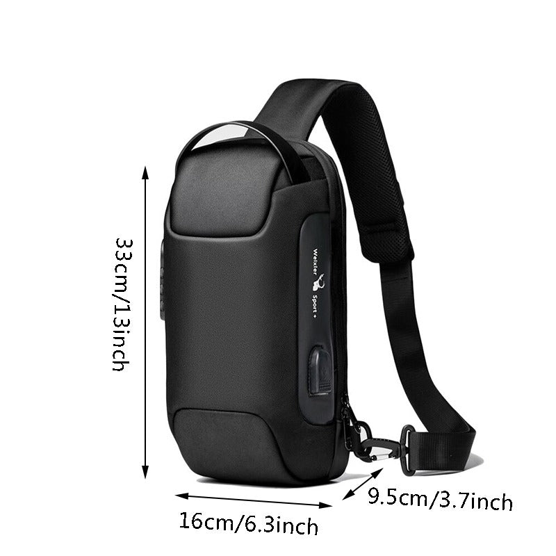 Premium Business-Rucksack für Laptops & MacBooks – Wasserdicht, USB-Aufladung, Anti-Diebstahl, 13–17 Zoll Notebookfach, für Reisen, Arbeit, Schule, Uni, Büro & Pendler | Limitierte Auflage
