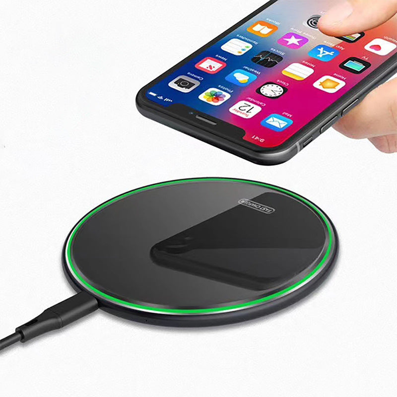 Kabelloses Ladegerät Pad 30 W Schnellladung für Smartphones, Apple iPhone, Samsung, iOS & Android AirPods Pro | Premium-Ladegerät für Smartphone