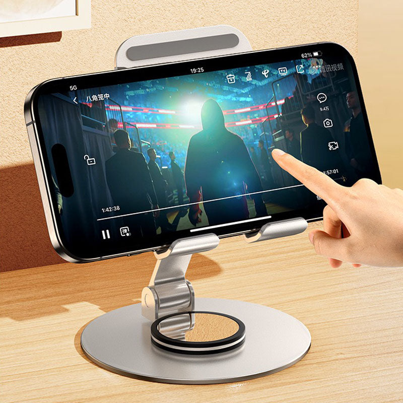 Hochwertiger Universalständer: Tablet & Handy Halterung für Apple iPad Pro 10.2, 7-9. Gen,16/15/14/13/12 Pro Max/Plus/Mini