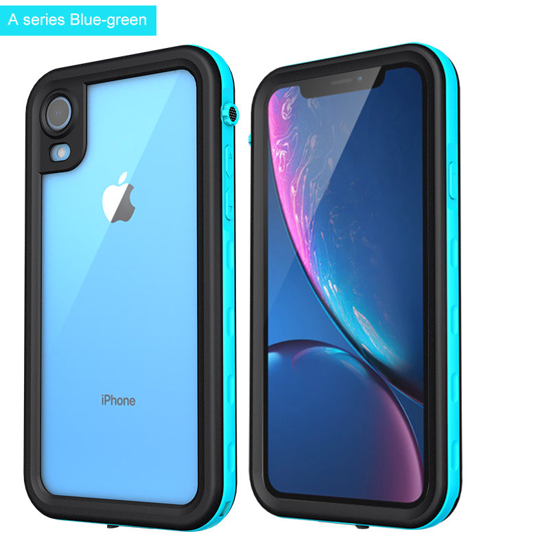 Premium IP68 Militärpanzer Unterwasserhülle MagSafe Apple iPhone 17/17 Air, 16/16e, 15, 14, 13 Pro Max Plus Mini Case- Wasserdicht für Tauchen und Schwimmen | 360° Vollschutz Cover, Magnetische Adsorption, Stoßfest, Kameraschutz, Stilvolle Schutzhülle