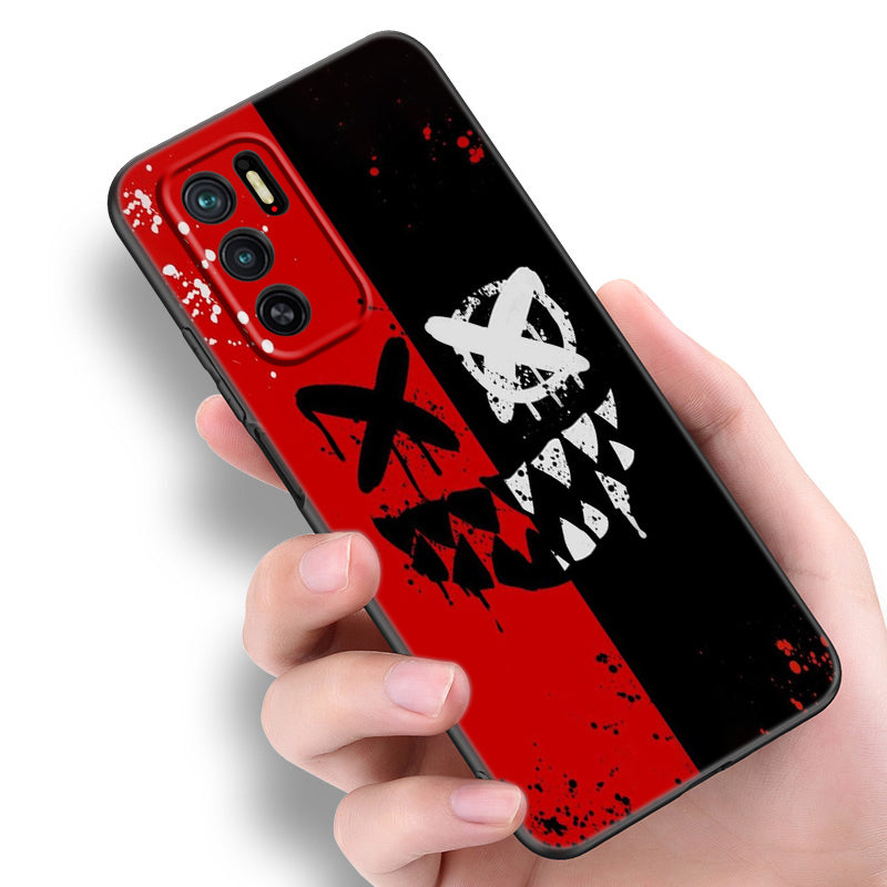 Premium Robuste Teufel Bad Boy Design iPhone Hülle | MagSafe-Case mit Rundumschutz & Kameralinsenschutz für Apple iPhone 16/15/14/13/12 Pro Max, Pro, Plus, e & Mini Cover | Stoßfeste Handyhülle mit Panzertasche & Stoßstangenabdeckung