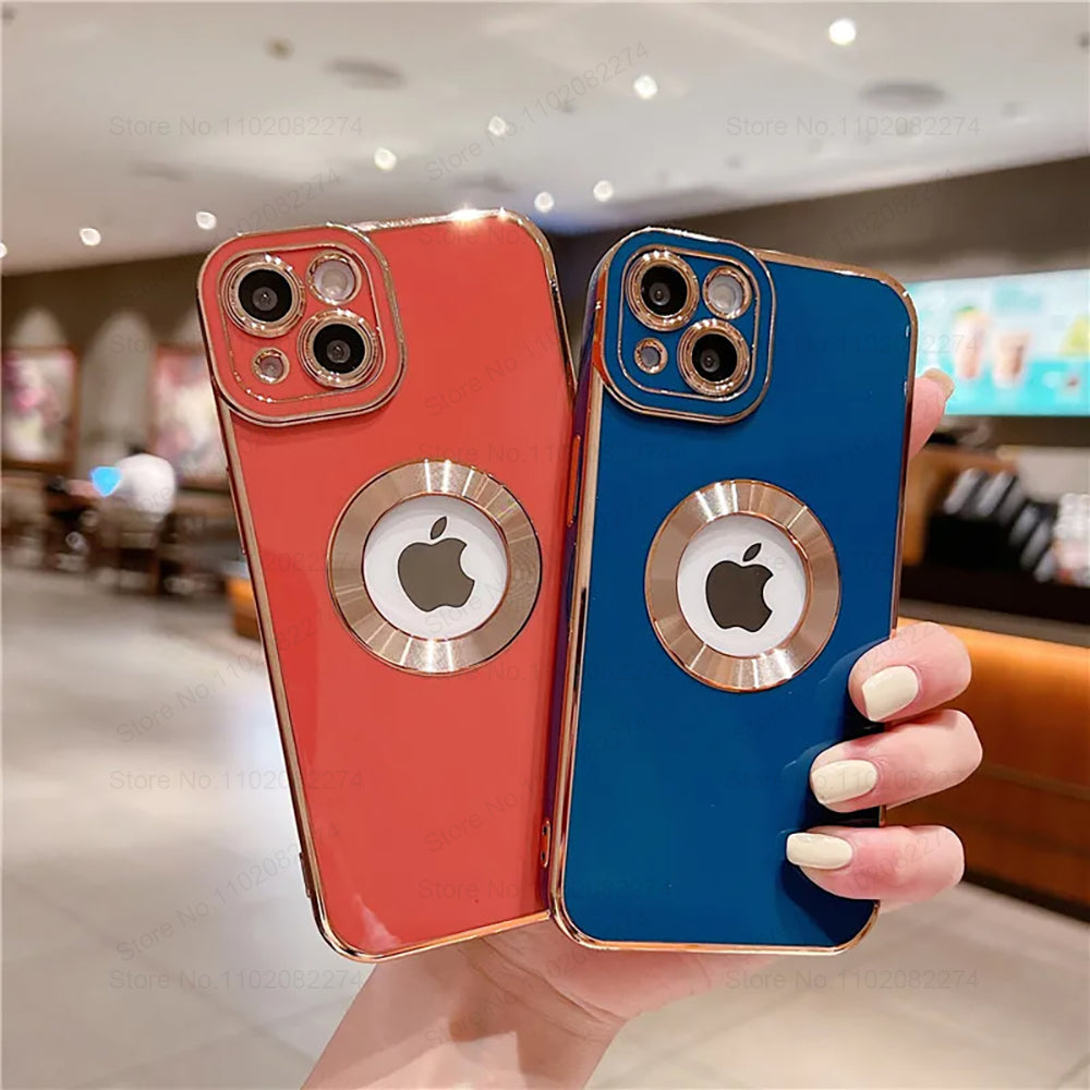 Luxus Apple iPhone Hülle | MagSafe kompatibel, Kameraobjektiv-Schutz, Displayschutz | Ultra Dünn, Stoßfest, Magnetisch, Rundum-Schutz Cover – Kristallklares Glas, Veredelte Kanten, Silikon-Design, Langlebig & Elegant