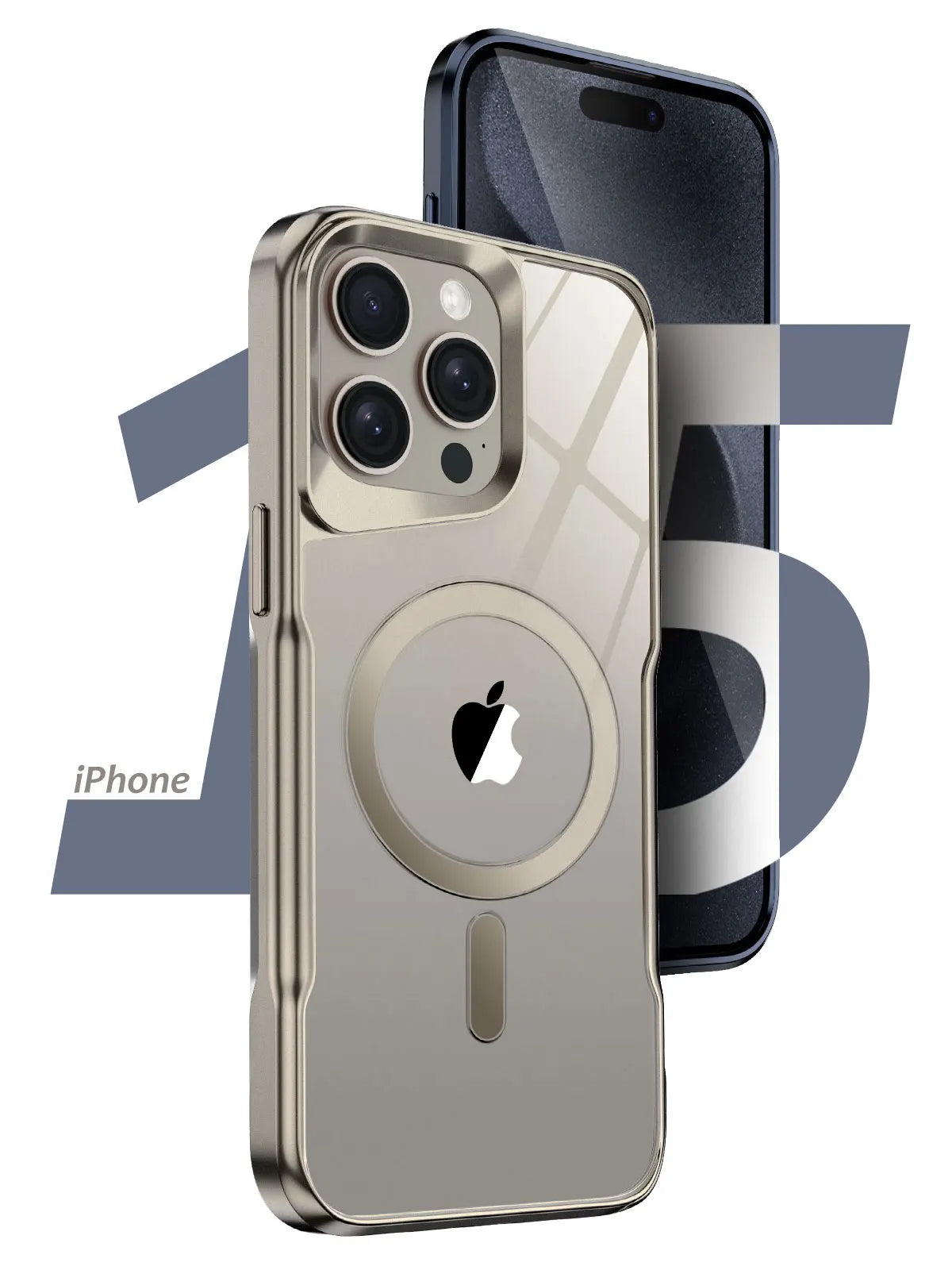 Premium iPhone Hülle Klar HD | Magnetische MagSafe & Kabelloses Laden | Stoßfeste Transparente Hybrid Rüstung mit Kameraobjektiv-Schutz für Apple iPhone 16/16e, 15, 14, 13, 12 Pro Max, Pro, Plus & Mini