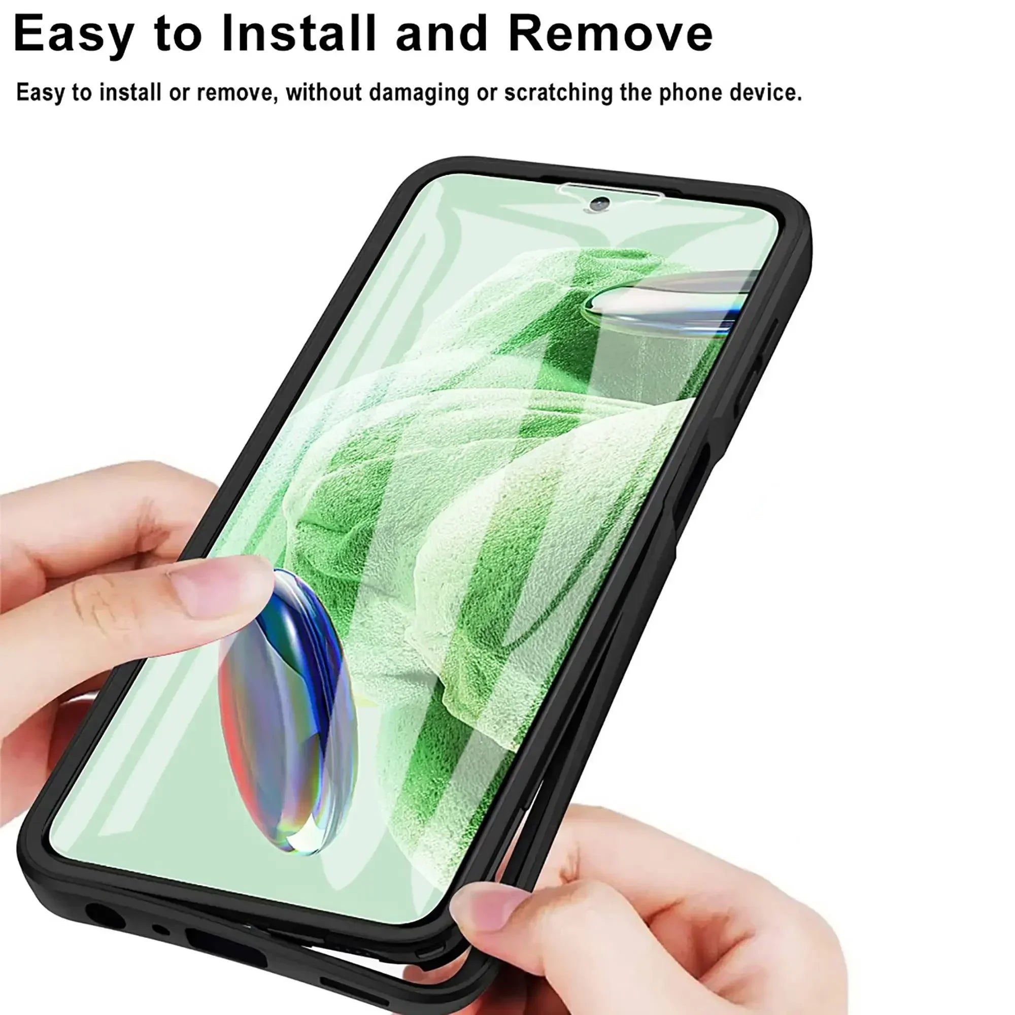 Hochwertige Transparente 360 Grad Silikon-Schutz iPhone Hülle mit MagSafe | Rundumschutz und Kameralinsenschutz für Apple iPhone 16/16e, 15, 14, 13, 12 Pro Max, Pro, Plus & Mini Cover | Panzertasche und Stoßstangenabdeckung | Hochwertige Handyhülle