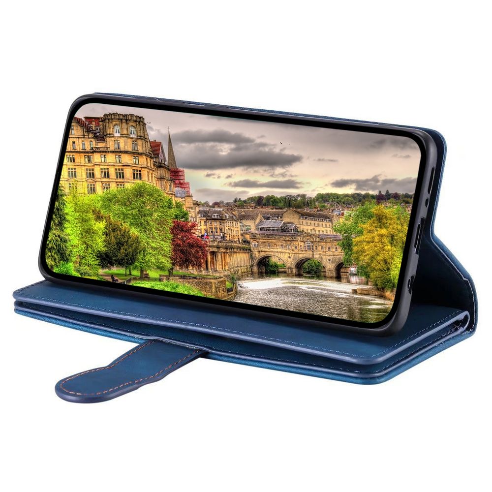 Hochwertige Leder-Handyhülle mit Reißverschluss, Kartenhalter, Stand und Riemen iPhone Hülle | Flip-Cover Case für Apple iPhone 16/16e, 15, 14, 13, 12 Pro Max, Pro, Plus & Mini - Vielseitige Schutzhülle
